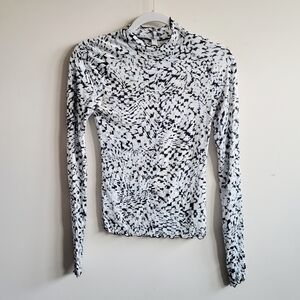 Free People FP Movement High Jump Printed Long-Sleeve